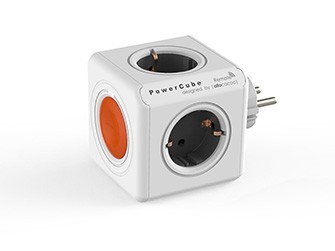 Listwa zasilająca Allocacoc PowerCube Remote 1521/FRORRM 4 gniazda modułowa