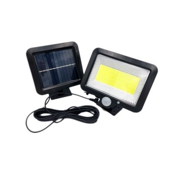 Lampa solarna zewnętrzna z czujnikiem ruchu, 1,5 W, 150 LED
