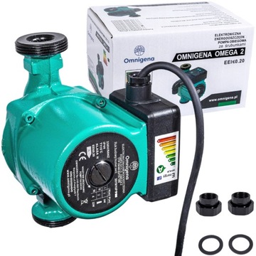 Pompa Obiegowa do pieca c.o Omega 2 25-40/180 | cyrkulacyjna elektroniczna