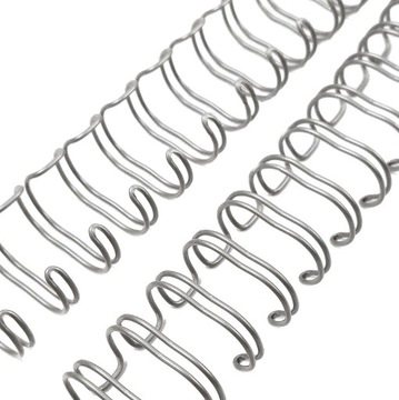 Grzbiet drutowy do bindowania 2,54cm srebrny