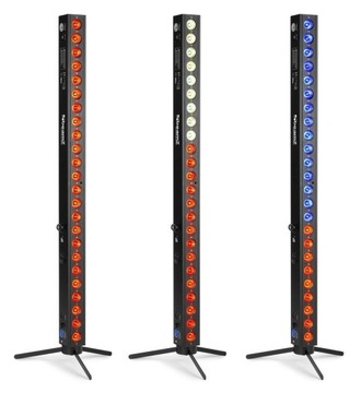 СВЕТОДИОДНЫЙ БАРНЫЙ СВЕТИЛЬНИК 24x 3Вт RGB STRONG STRIP