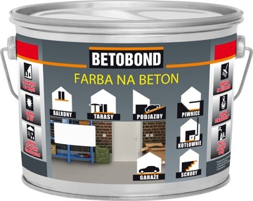 Farba do Posadzek Betonowych Odporna na Ścieranie GRAFIT 2,5L Polifarb
