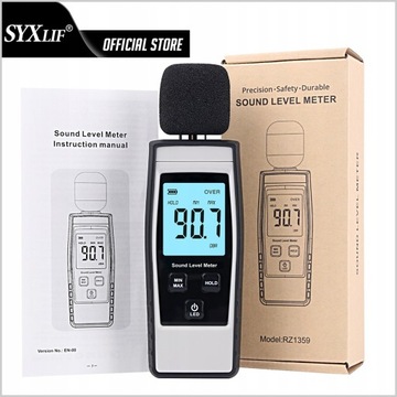 Устройство для измерения децибел SYXLIF Цифровой звук