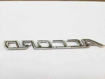 ZNAKY ZNAK LOGO ZADNÍ 190X16 HONDA ACCORD 7 VII 02-08