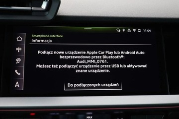 Audi A3 8Y Sportback Facelifting 1.5 35 TFSI 150KM 2025 Audi A3 Sportback | LED | SONOS | Ambiente Plus |, zdjęcie 35