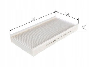BOSCH 1 987 432 112 FILTR VENTILACE PROSTORU SPOLUJEZDCE