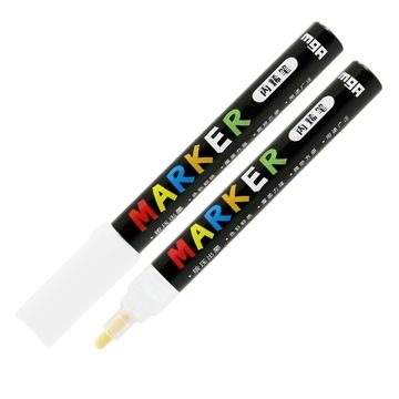 MARKER AKRYLOWY 1-2 mm BIAŁY MG