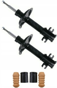 2× TLUMIČ PŘEDNÍ MAGNUM AGF034MT + HART AMORT.ODBOJ+OSLONA /KOMPLET/ SKODA /P/ 431 952