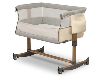 LIONELO Прикроватная и дорожная кроватка Leonie, размер