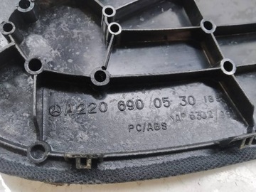 POLIČKA ZADNÍ SVĚTLO STOP MERCEDES TŘÍDA S IV W220