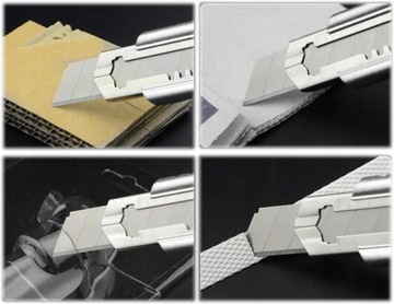 НОЖ ОБОЕВОЙ НОЖ МЕТАЛЛИЧЕСКИЙ КОРПУС со сменными сломанными лезвиями 18мм SHARP SK5