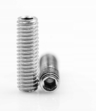 M6x12 WKRĘT DOCISKOWY BROK DIN 913 INOX A2 (10)