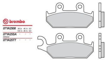 Klocki hamulcowe BREMBO moto 07YA2508