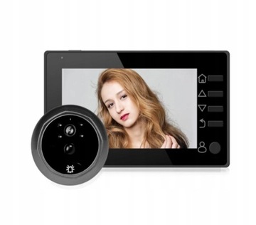 ELEKTRONICZNY WIZJER DO DRZWI KAMERA 4.3 LCD
