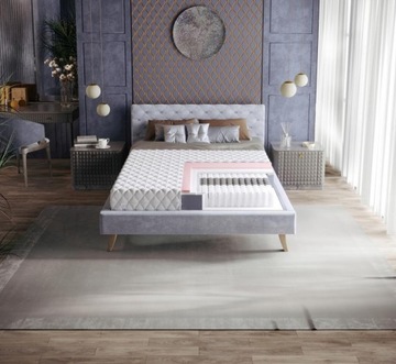 Materac multipocketowy ATINA - 200 x 200