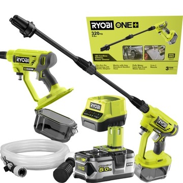 АККУМУЛЯТОРНАЯ МАШИНА ДАВЛЕНИЯ RYOBI RY18PW22A 5A