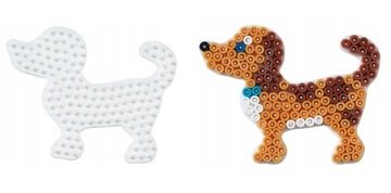 326 PODKŁADKA HAMA MIDI KORALIKI MAŁY PIESEK