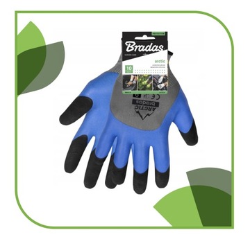Латексные защитные рабочие перчатки, размер 8 Bradas ARCTIC 12x RWA8