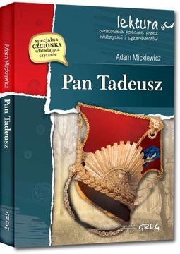 PAN TADEUSZ Z OPRACOWANIEM ADAM MICKIEWICZ NOWA