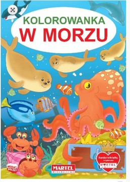 KOLOROWANKA malowanka W morzu MAR-30