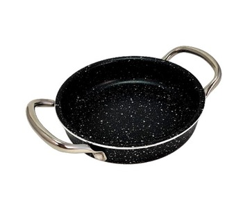 Małe naczynie z powłoką marmurową - 16 cm