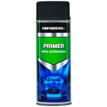 CZARNY PODKŁAD AKRYLOWY SPRAY 400ML NA METAL