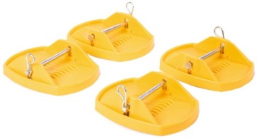 STOPKI PODKŁADKI POD NOGI PRZYCZEPY CARBEST 4 szt.