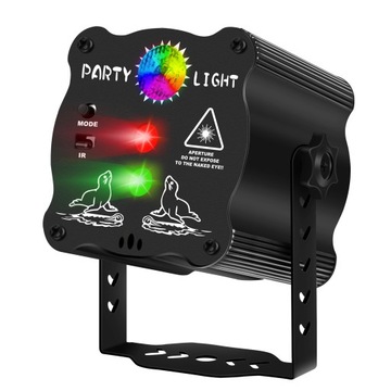 Светодиодные сценические светильники RGB для дискотеки, лазерный проектор