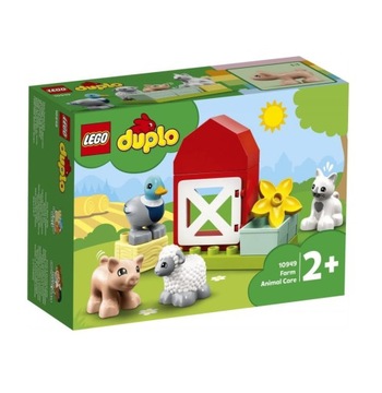 LEGO Duplo 10949 Сумка «Кубочки с кубиками 2+» Farm Animals Pig Sheep Kitten