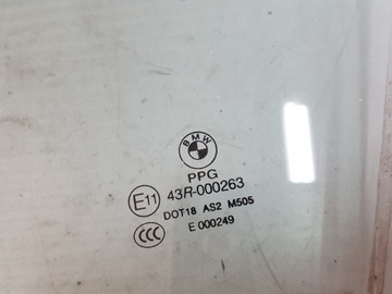 BMW X6 E71 07-14R SKLO (OKNO) DVEŘE LEVÝ PŘEDNÍ