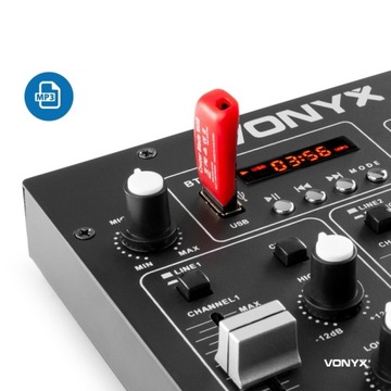 Mixer STM2290 SD USB mp3 Bluetooth для DJ