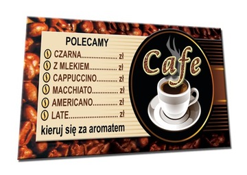 BANER 2x1 KAWIARNIA KAWA CAFE czekolada herbata