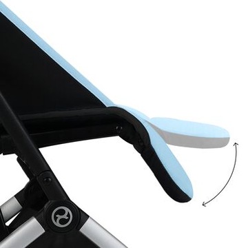 Коляска для самолета CYBEX ORFEO до 22 кг Stormy Blue/Taupe