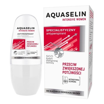 AQUASELIN INTENSIVE WOMEN ANTYPERSPIRANT ROLL-ON W KULCE DEZODORANT 50ML