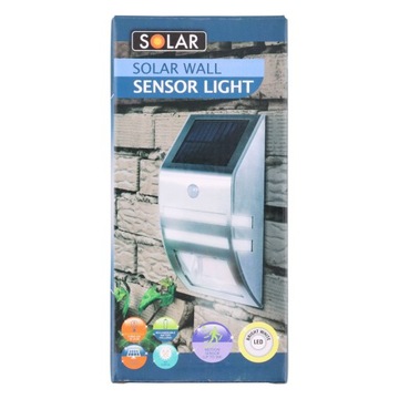 СОЛНЕЧНАЯ СВЕТОДИОДНАЯ НАСТЕННАЯ СВЕТИЛЬНИК С ДАТЧИКОМ GRUNDIG