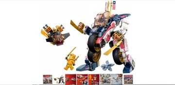 LEGO Ninjago Механ Соры трансформируется в гоночный велосипед 71792