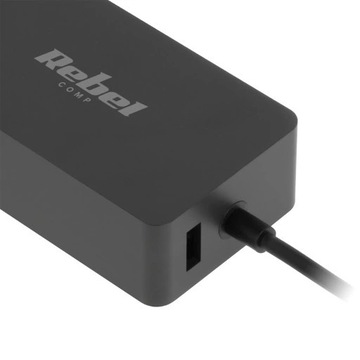 АВТОМОБИЛЬНЫЙ БЛОК ПИТАНИЯ ДЛЯ НОУТБУКА 12/24В 65Вт USB 2А