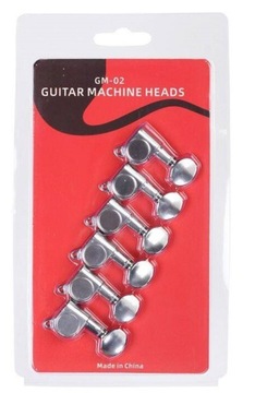 КЛЮЧИ ДЛЯ ЭЛЕКТРОГИТАРЫ OIL SILVER, ПОЛНЫЙ КОМПЛЕКТ, ЛЕГКАЯ СБОРКА