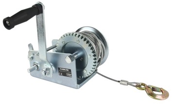 ЛЕБЕДКА, РУЧНАЯ РУКОЯТКА, ТРОСОВАЯ ЛЕБЕДКА, 1136 КГ