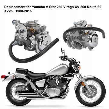 Замена карбюратора Yamaha V Star 250 Virago XV