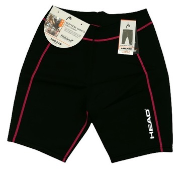 Spodenki damskie SHORTS neoprenowe HEAD FITNESS Siłownia Aerobik r. L róż
