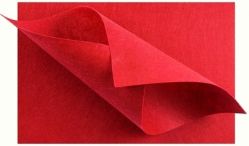 Filc Dekoracyjny 20x30 A4 / 1 mm - CZERWONY