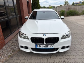 BMW Seria 5 F10-F11 Touring Facelifting 530d 258KM 2014 BMW Seria 5 3.0 diesel 258 KM XDRIVE M- PAKIET automat zadbany zamia, zdjęcie 4