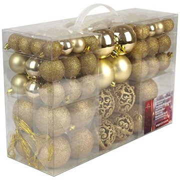Bombka dekorowana, Zestawy bombka 6 cm 100 szt.