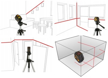 ЛИНЕЙНЫЙ ЛАЗЕР КРАСНЫЙ ЛУЧ С САМОВЫРАВНИВАЮЩИМСЯ КОРПУСОМ LAMIGO CROSS 2