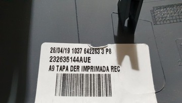 POUZDRO KRYT ZRCÁTKO PRAV. PEUGEOT 208 232635144
