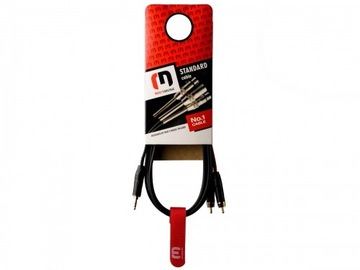 REDS MUSIC AU1630 BX KABEL PRZEWÓD 3 M JACK 3,5 STEREO / 2 x RCA
