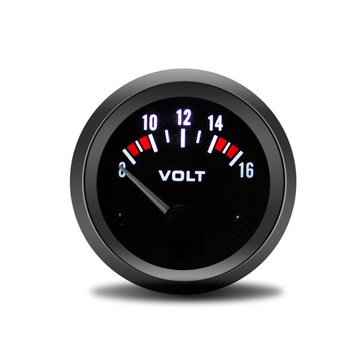52MM Car Voltmeter Volt Meter 8~16V Wholesale Economical Voltage 12V~82819