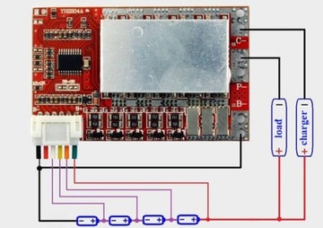 Литий-ионный BMS 3S 4S 5S 20A/50A