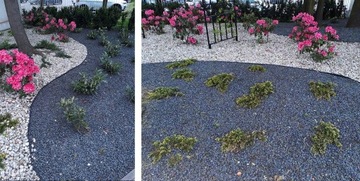 Grys Czarny Kamień Bazalt Ozdobny do Ogrodu 500kg